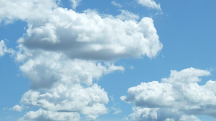 Nuage dans le ciel