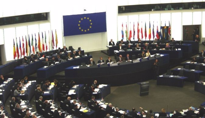 Séance plénière au Parlement européen en février 2013.