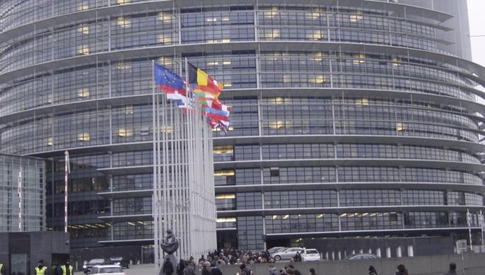 Parlement européen à Strasbourg
