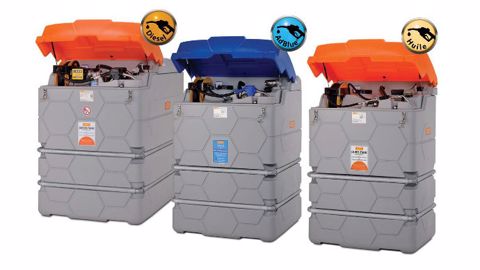 Une solution de stockage et de distribution pour Gnr, AdBlue et lubrifiant Une solution de stockage et de distribution pour Gnr, AdBlue et lubrifiant