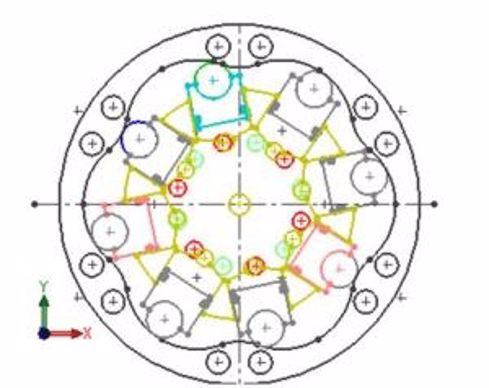 moteur à pistons radiaux