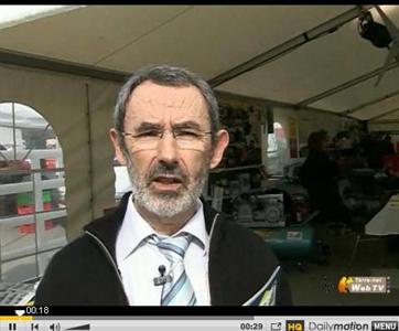 Gilbert Méthivier, Pdg du groupe Méthivier. Photo extraite d'une vidéo Terre-net Web TV (© Terre-net Média)
