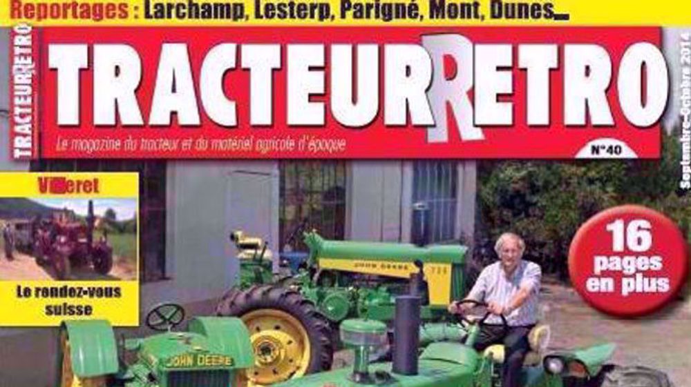 Tracteur Rétro au Space avec une offre d'abonnement exceptionnelle Tracteur Rétro au Space avec une offre d'abonnement exceptionnelle