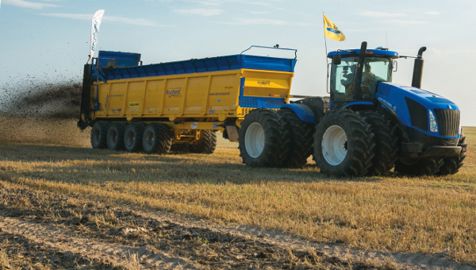 4 217 tonnes de fumier épandues en 24 heures 4 217 tonnes de fumier épandues en 24 heures