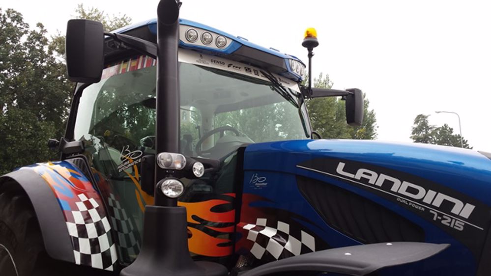 Landini donne le top départ de sa course