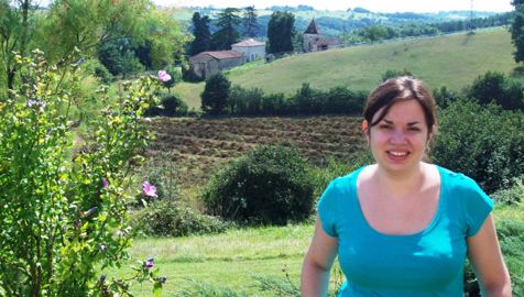 Mathilde Mari à l'Aprodema Mathilde Mari à l'Aprodema