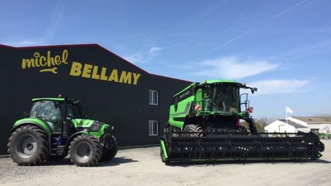 Michel Bellamy signe avec Deutz-Fahr Michel Bellamy signe avec Deutz-Fahr
