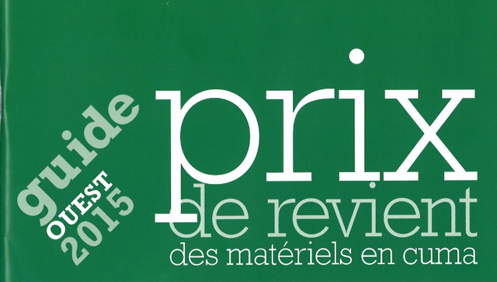 Le guide des prix de revient enrichi