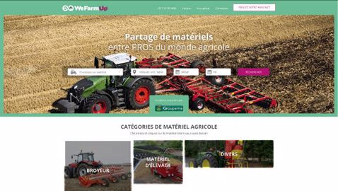 WeFarmUp pour partager des matériels WeFarmUp pour partager des matériels