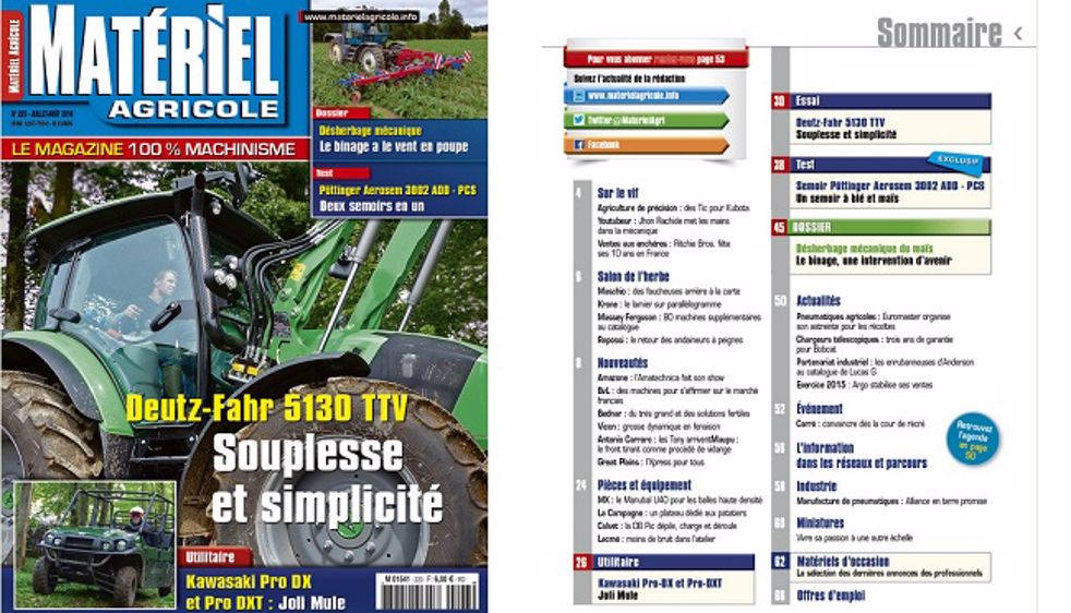 Matériel Agricole n°223 bientôt dans votre boîte aux lettres et en kiosque !