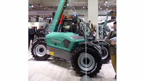 Un télescopique compact Kramer pour le marché agricole Un télescopique compact Kramer pour le marché agricole