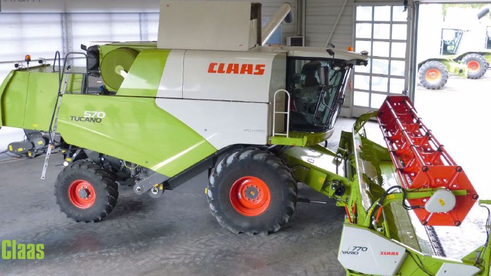 Claas : petite Lexion
