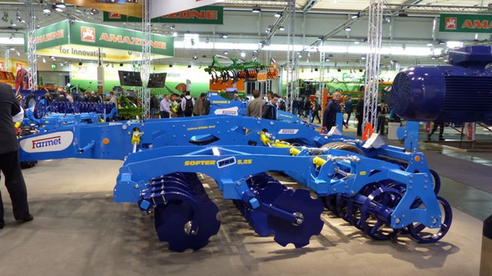 Un déchaumeur à grands disques signé Farmet