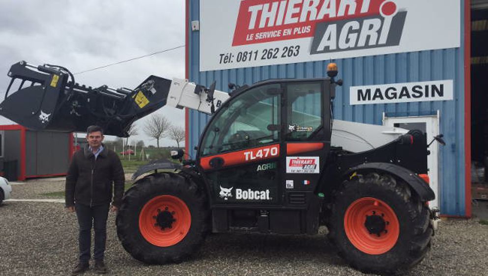 Thiérart Agri dans le réseau Bobcat Agri