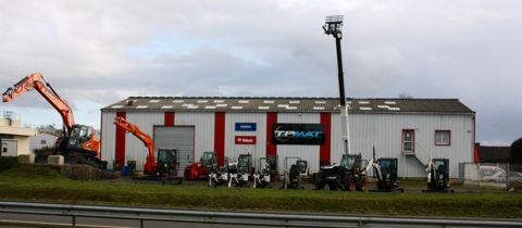 Tipmat représente Bobcat en Île-de-France Tipmat représente Bobcat en Île-de-France