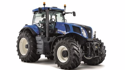 New Holland : Des tracteurs sans pilote sur le toit New Holland : Des tracteurs sans pilote sur le toit