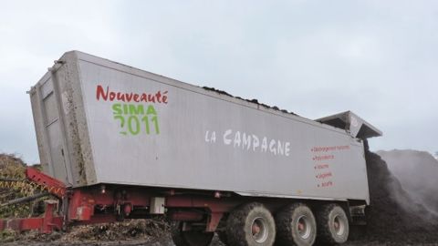 La Campagne : Un fond à lamelles alternées La Campagne : Un fond à lamelles alternées