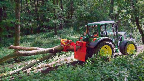 Rabaud : le débardage à la pince Rabaud : le débardage à la pince