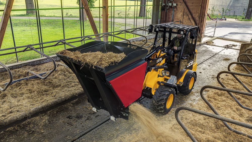 La chargeuse JCB 403 en donne plus La chargeuse JCB 403 en donne plus