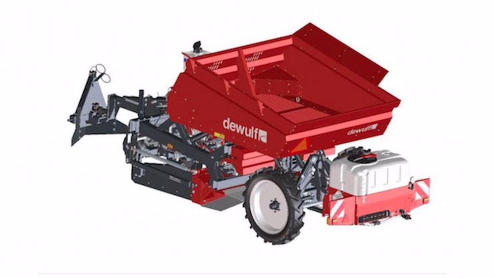 Trois rangs avec la planteuse Dewulf Structural 30 Trois rangs avec la planteuse Dewulf Structural 30
