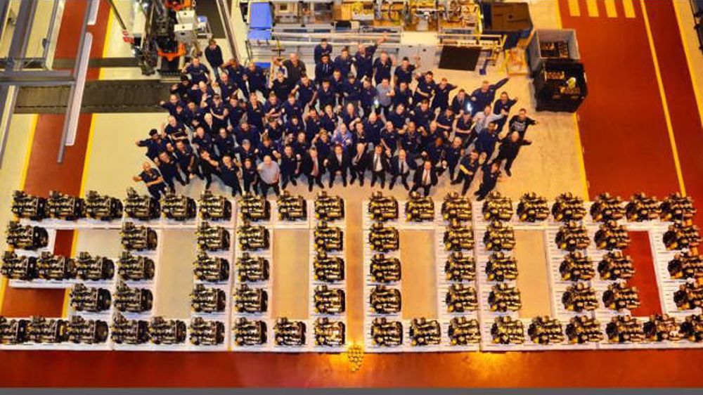 500 000e moteur pour JCB 500 000e moteur pour JCB