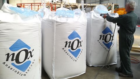 nOx : du CO2 dans les big bags pour conserver le grain nOx : du CO2 dans les big bags pour conserver le grain
