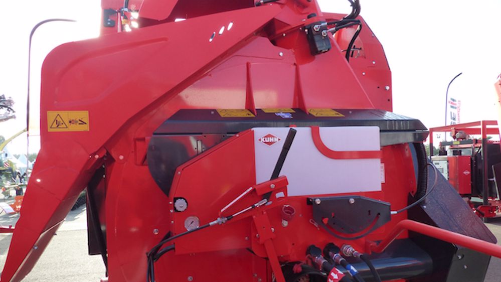 Kuhn : l'option Clean Straw précipite la poussière Kuhn : l'option Clean Straw précipite la poussière