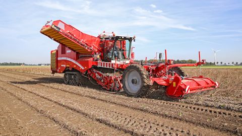 Grimme revisite son arracheuse Varitron Grimme revisite son arracheuse Varitron
