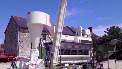 Dorez, un trieur mobile pour séparer le méteil