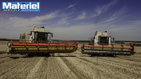 Vidéo : Comparatif Claas Lexion 480 VS 740 Vidéo : Comparatif Claas Lexion 480 VS 740