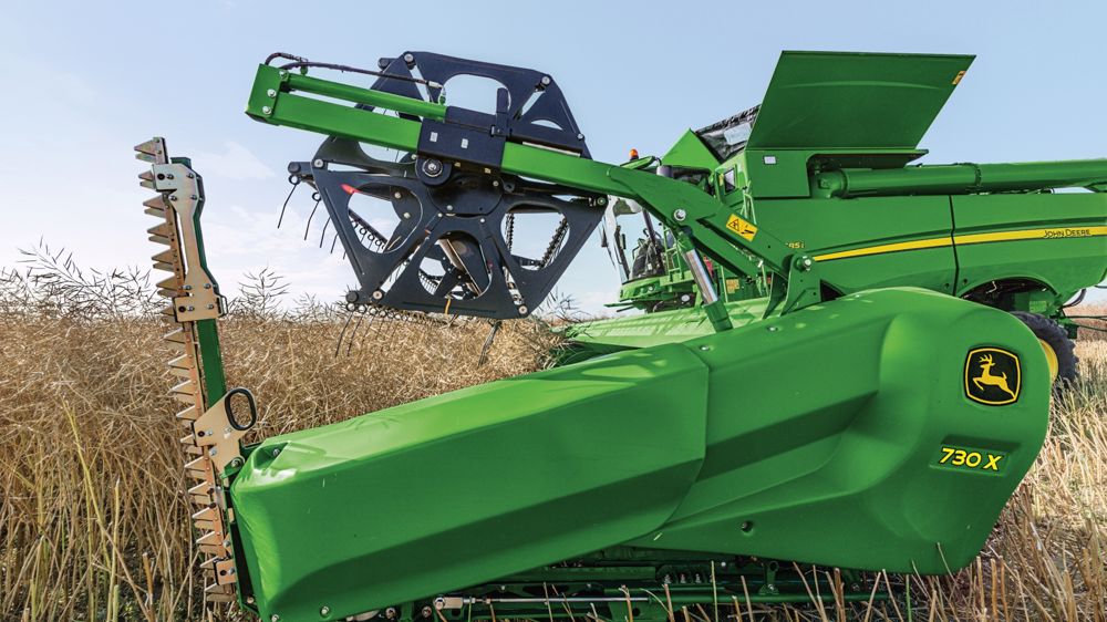 Les coupes à tablier variable John Deere renouvelées Les coupes à tablier variable John Deere renouvelées
