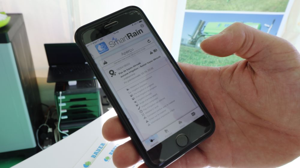 Le Bauer Smart Rain gère l'irrigation à distance Le Bauer Smart Rain gère l'irrigation à distance