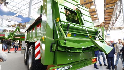 Le Vspread de Bergmann épand sur 36 m Le Vspread de Bergmann épand sur 36 m