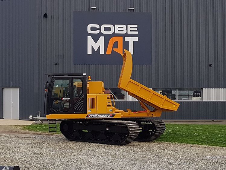 Morooka-Cobemat : des transporteurs à chenilles pivotant à 360°