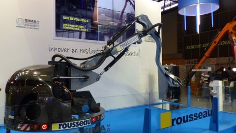 Rousseau : l'E-Kastor électrise le Sima Rousseau : l'E-Kastor électrise le Sima
