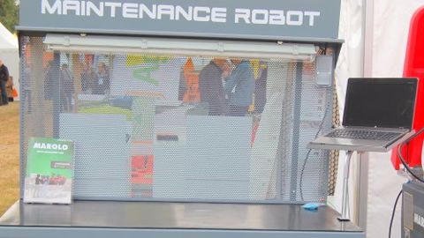 MaroloTest : une station de maintenance pour les robots MaroloTest : une station de maintenance pour les robots