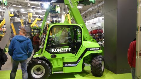 L'E-Worker électrise la manutention de Merlo L'E-Worker électrise la manutention de Merlo