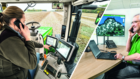 Proche du client tout en gardant ses distances avec John Deere Connected Support Proche du client tout en gardant ses distances avec John Deere Connected Support