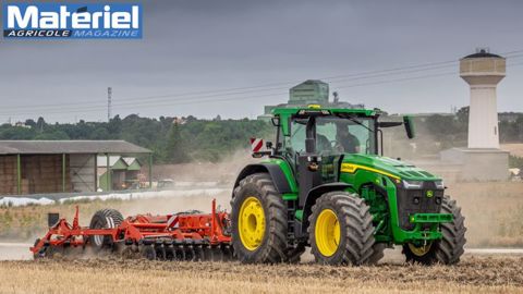 John Deere 8R 370 : Grand luxe John Deere 8R 370 : Grand luxe