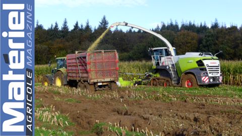 Vidéo : L'ensileuse Claas Jaguar 990 Terra Trac survole le bain de boue normand Vidéo : L'ensileuse Claas Jaguar 990 Terra Trac survole le bain de boue normand