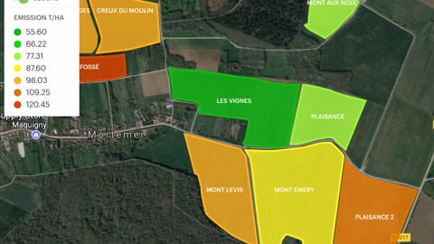 Un bilan carbone à la parcelle avec l'application MyEasyCarbon de MyEasyFarm Un bilan carbone à la parcelle avec l'application MyEasyCarbon de MyEasyFarm