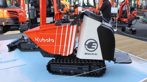Kubota lance son premier transporteur électrique Kubota lance son premier transporteur électrique