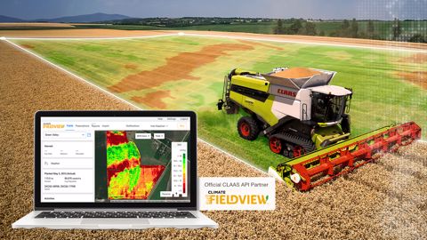 Claas synchronisé avec Fieldview Claas synchronisé avec Fieldview