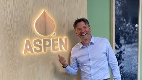 Christophe Blanc vient de prendre ses fonctions chez Aspen. Christophe Blanc vient de prendre ses fonctions chez Aspen.
