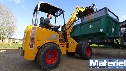 Vidéo : Essai du valet de ferme Knikmops KM 250 TE Vidéo : Essai du valet de ferme Knikmops KM 250 TE
