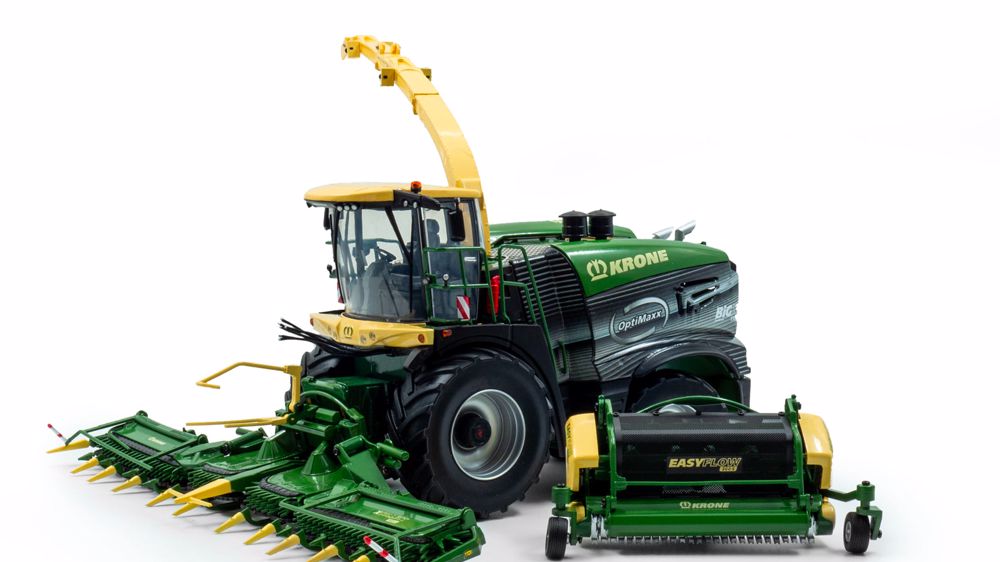 Ros, une ensileuse Krone de démonstration