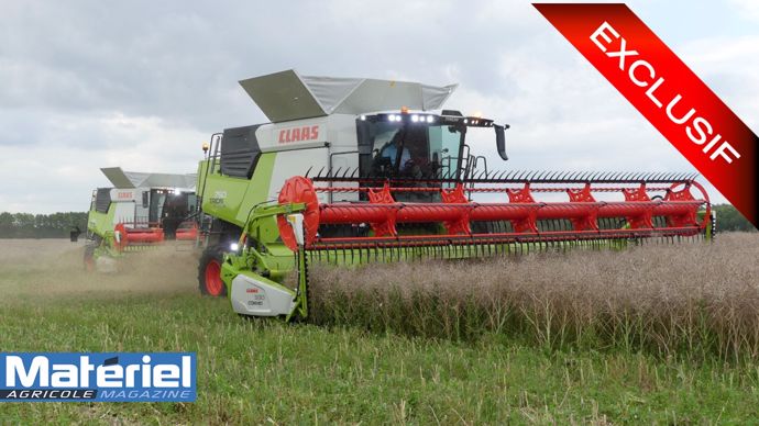 Vidéo exclusive : Essai de la nouvelle Claas Trion 750 Vidéo exclusive : Essai de la nouvelle Claas Trion 750
