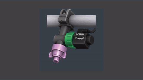 Optima Concept : Une qualité de pulvérisation au niveau de la buse Optima Concept : Une qualité de pulvérisation au niveau de la buse