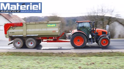 Vidéo : Essai du Kubota M6.132 Vidéo : Essai du Kubota M6.132
