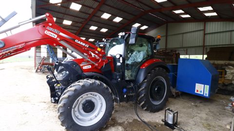 Case IH Vestrum 120 CVXDrive : les mesures Case IH Vestrum 120 CVXDrive : les mesures